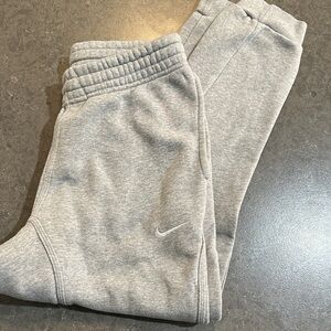 Nike Mens Light Gray Joggers